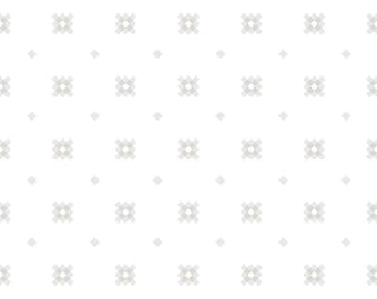 Lights On Granny, White-on-White, 100% Cotton, C14481-GRANNY