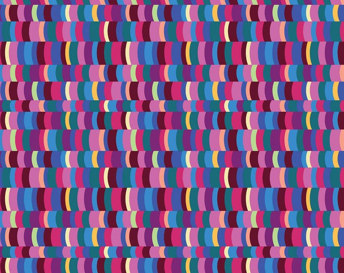 Zest - Gusto Magenta by Modern Quilt Studio for Benartex Designer Fabrics, 100% Cotton Fabric, 13568-86