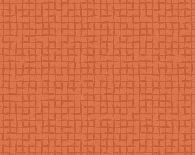 Happy at Home Plaid Salmon by Tara Reed for Riley Blake Designs, 100% Fine Cotton, C13705-Salmon