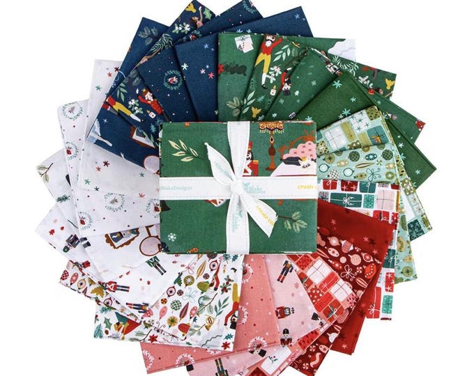 Nutcracker Tradition Fat Quarter Bundle, 22 pcs, FQ-17670-22
