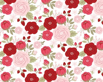 Sew In Love Main White, Cotton Fabric, C16900-WHITE