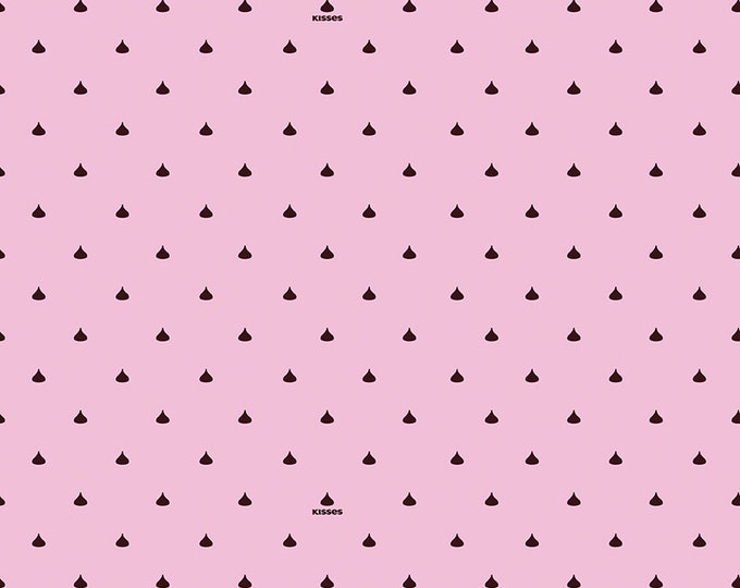 Celebrate with Hershey Valentine's Day Kisses Dots Pink by Riley Blake Designs, 100% Fine Cotton Fabric,  C12806-PINK