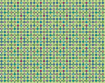 Zest -Merriment Celadon by Modern Quilt Studio for Benartex Designer Fabrics, 100% Cotton Fabric, 13570-43