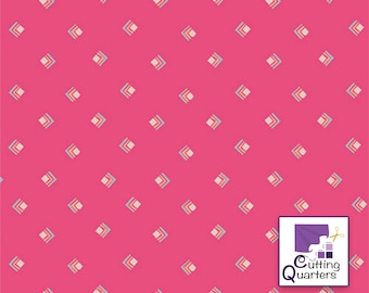 Open Heart - Everlasting Tokens Pink by Art Gallery Fabrics, 100% Cotton Fabric, OPH-24353