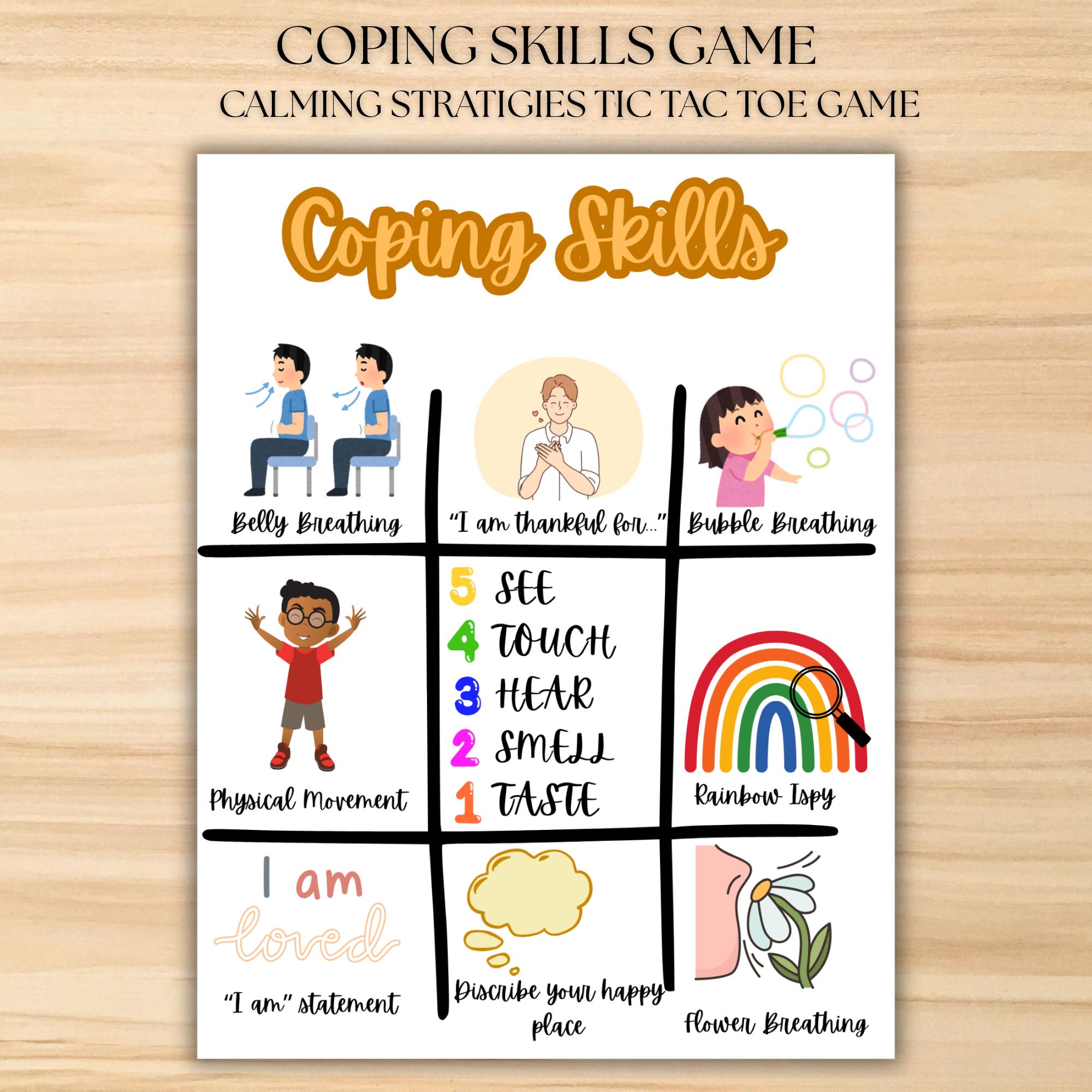 Coping Skills for Kids PDF | Calm Down Strategies for Emotional ...