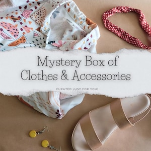 Vintage to Modern Accessories & Clothing Mystery Box | Curated 90s/Y2K/Retro Pieces | Thrifted Surprise Bundle | Women’s Sizing