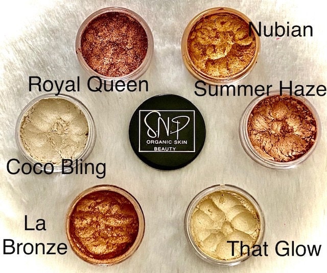 Organic Shimmer Powder Etsy