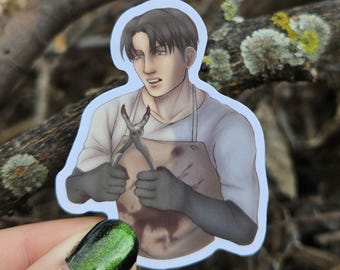 2.5in AOT Levi Matte Vinyl Sticker