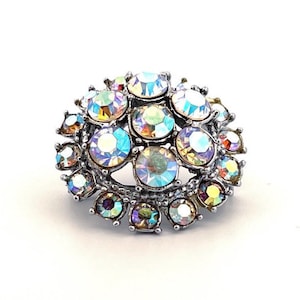 Vintage Rhinestone and Diamanté Brooch