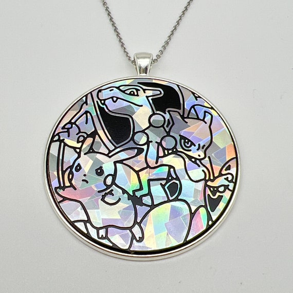 Pokémon Upcycled 50mm Medallion Charizard Mewtwo & Pikachu