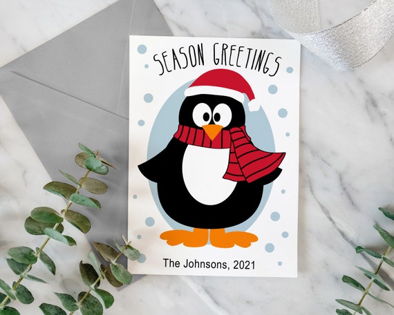 Printable Christmas Card Template Instant Download Editable | Etsy