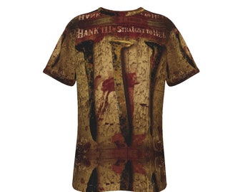 Hank 3 Indie All-Over Print Shirt Rock Band Series