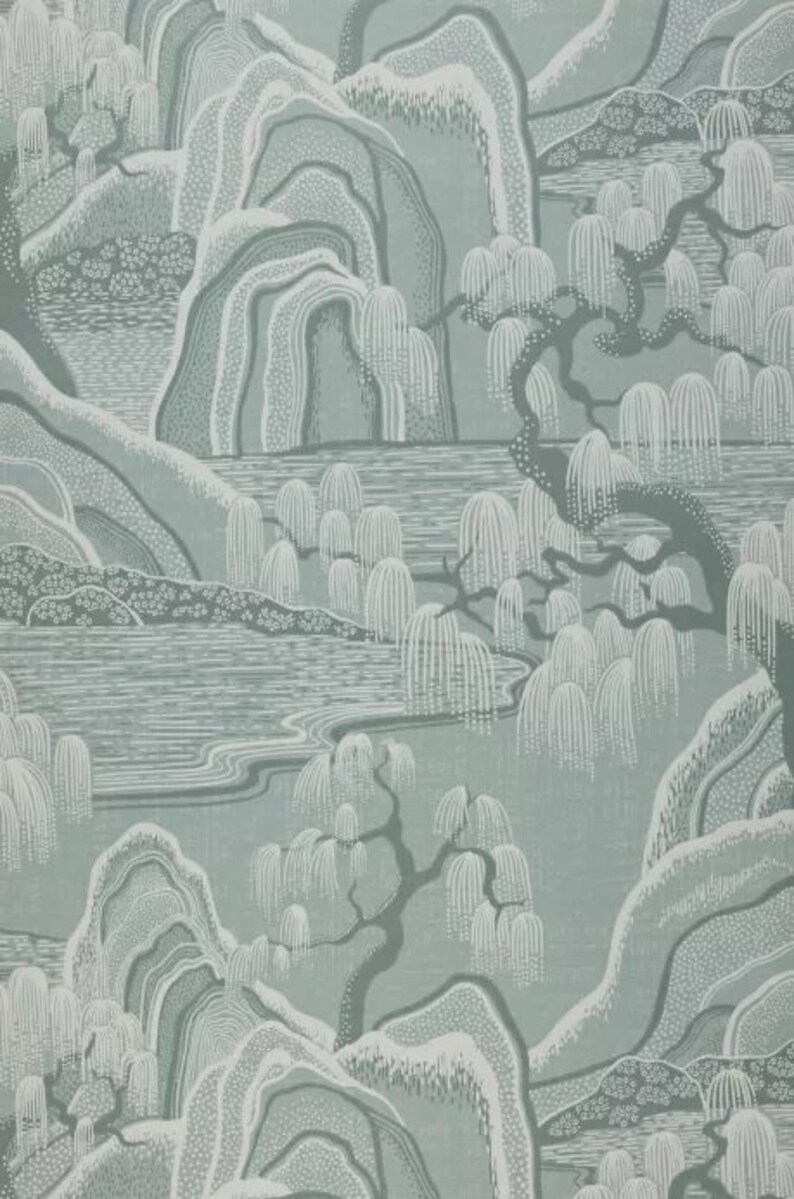 Sold Per Full Roll Only 20.47in x 33ft Old Japan Vintage Wallpaper Retro Funky Home Decor