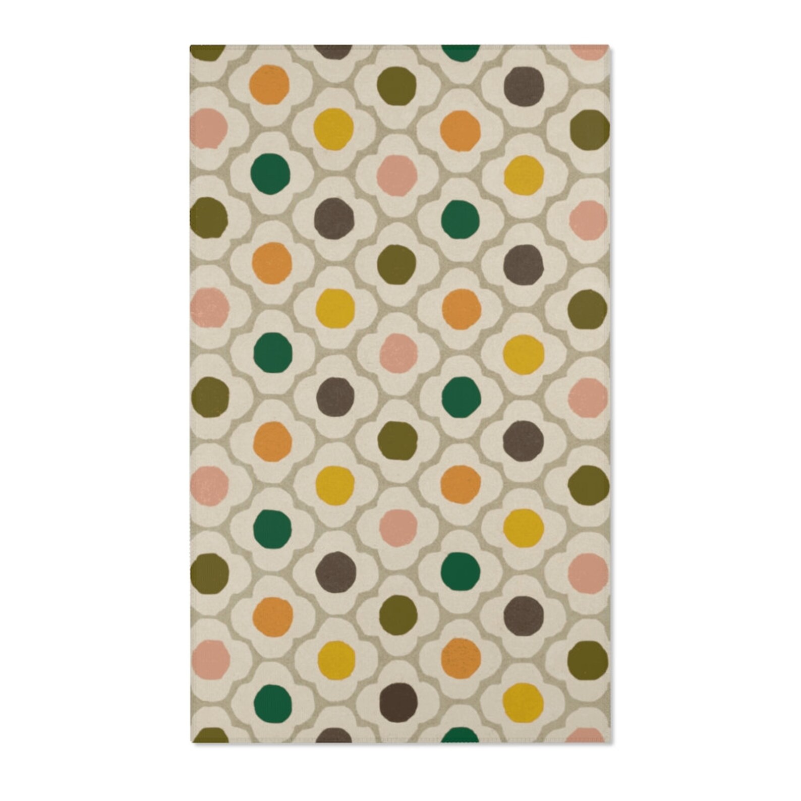 Retro Area Rugs Scandinavian Vintage Funky Boho Alfombra 3 Etsy