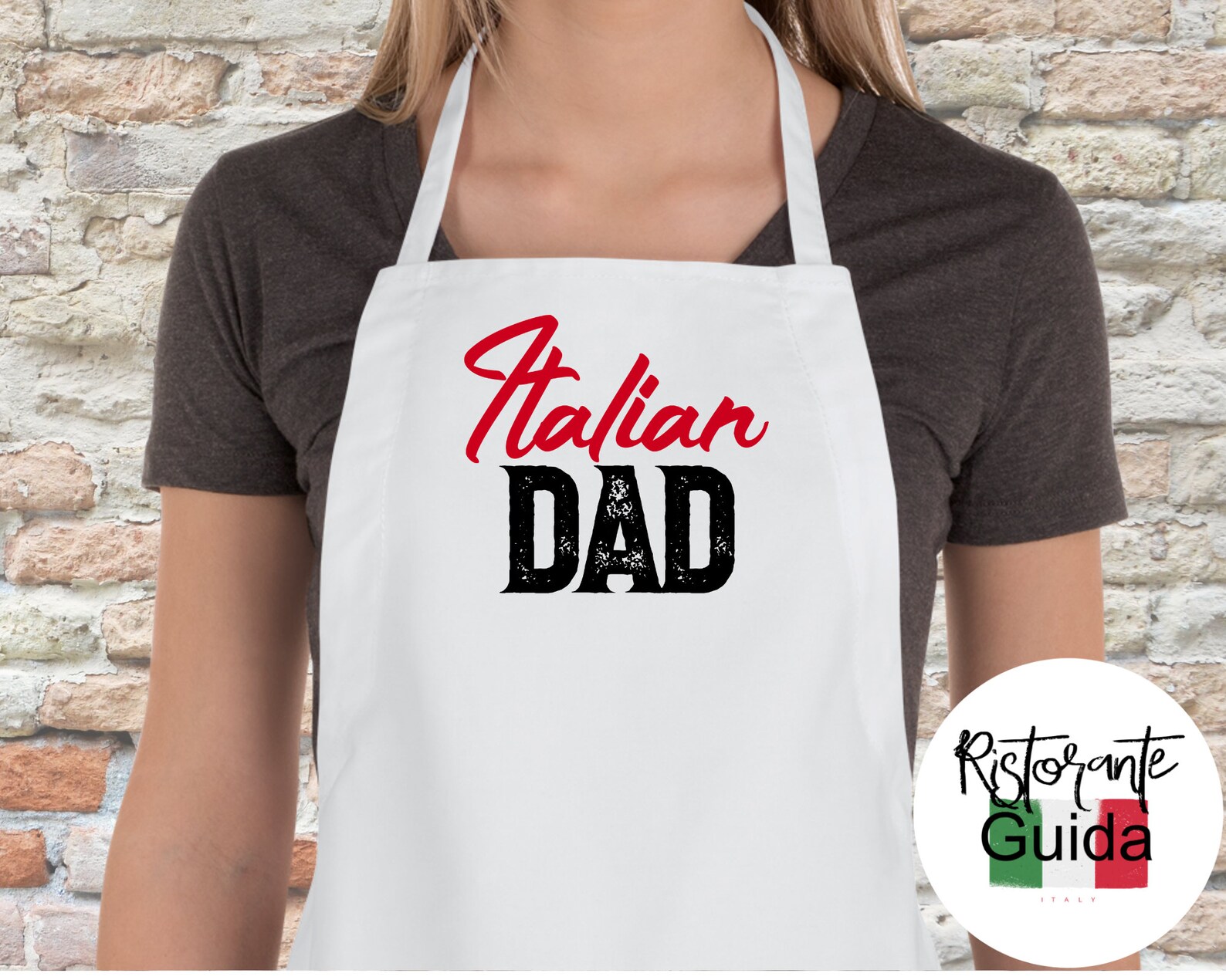Italian Dad Apron Italian Kitchen Apron Funny Chef Apron Etsy