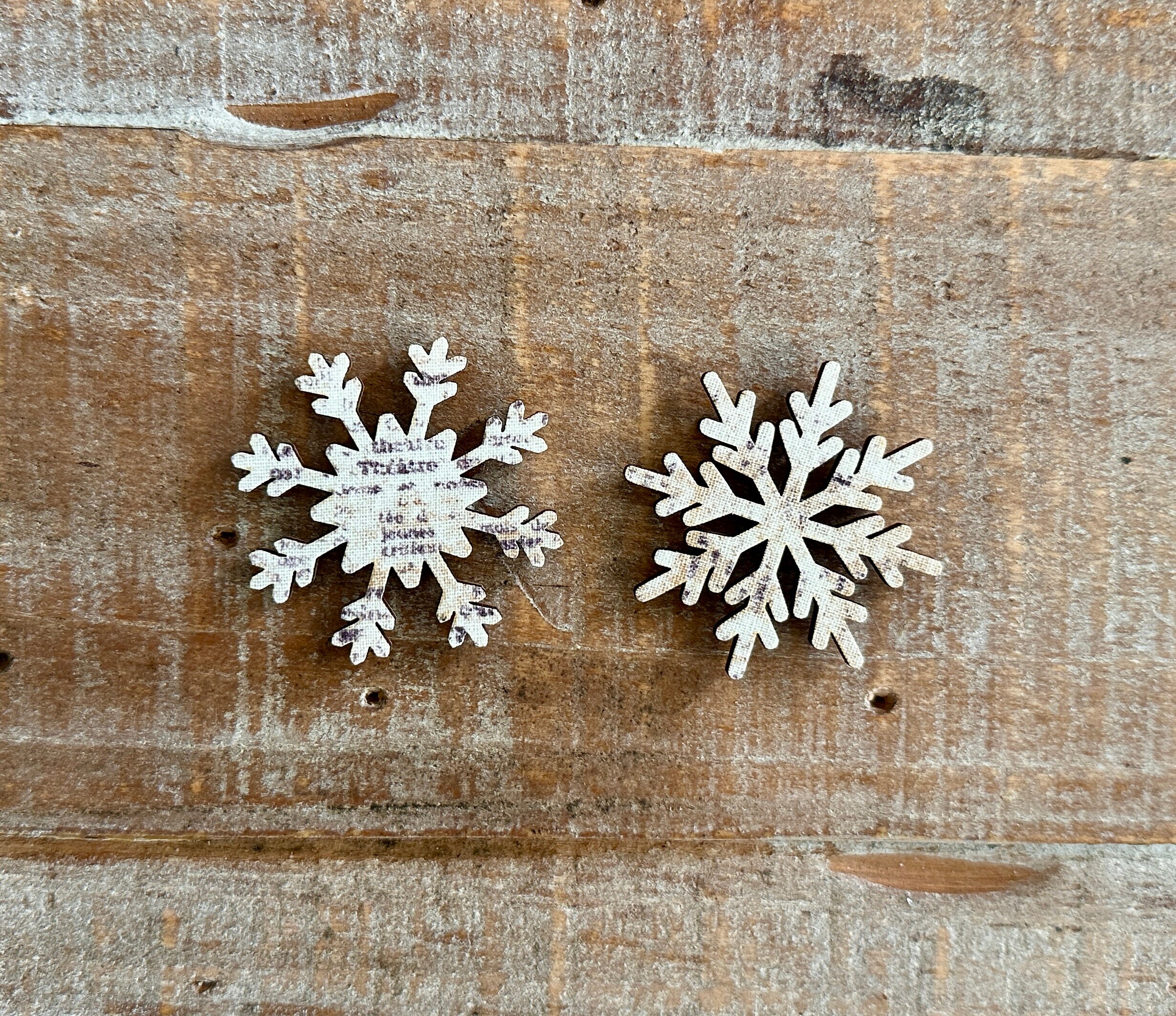 Whimsical Wood Winter Magnet Collection, Winter Magnet, Snow Magnet ...