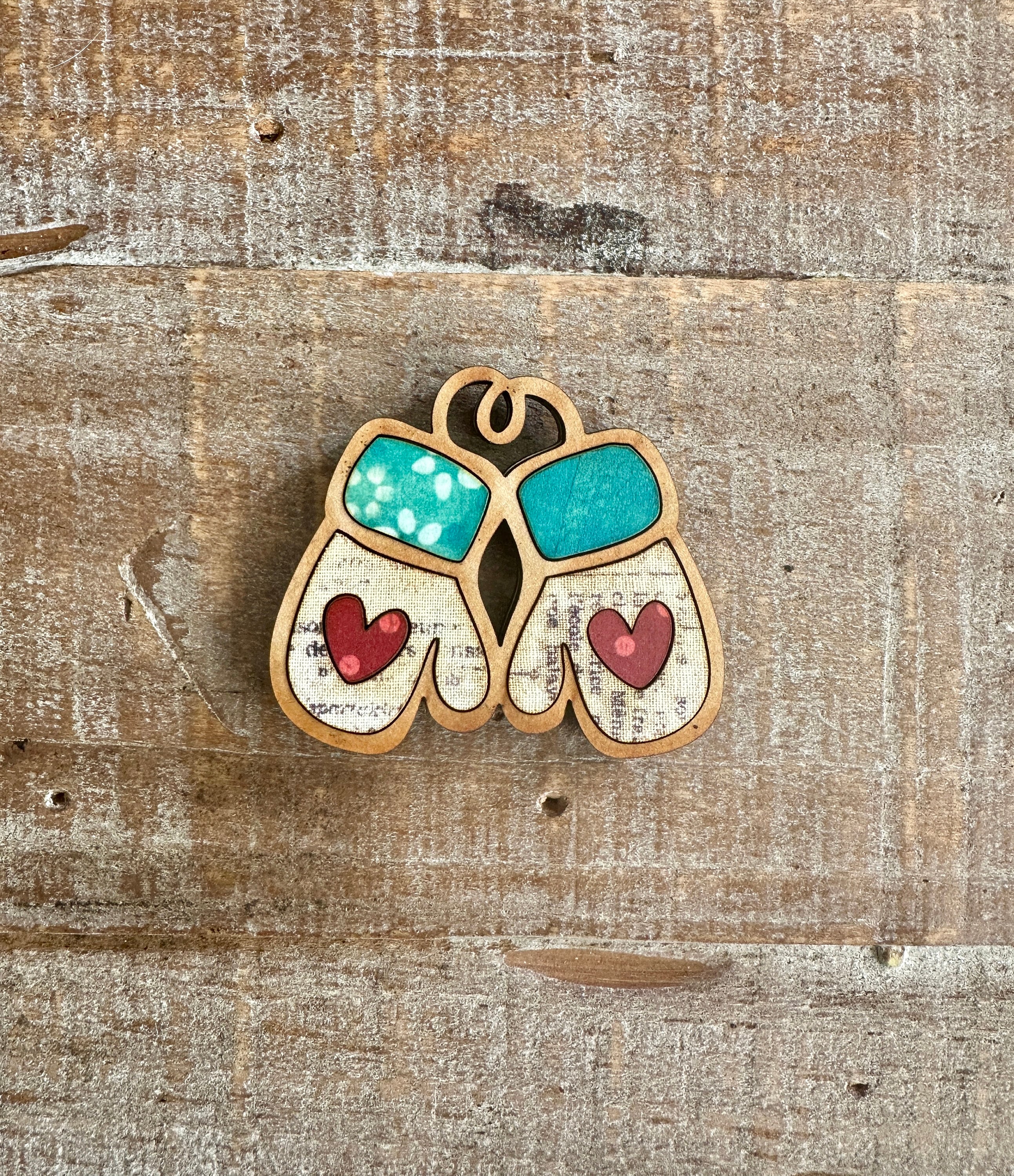 Whimsical Wood Winter Magnet Collection, Winter Magnet, Snow Magnet ...