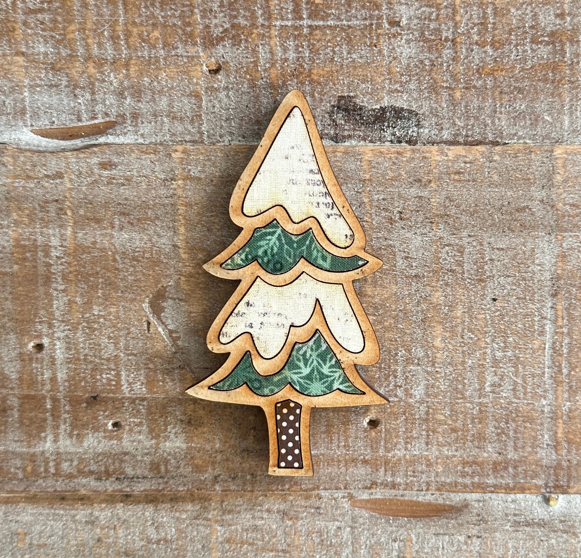 Whimsical Wood Winter Magnet Collection, Winter Magnet, Snow Magnet ...