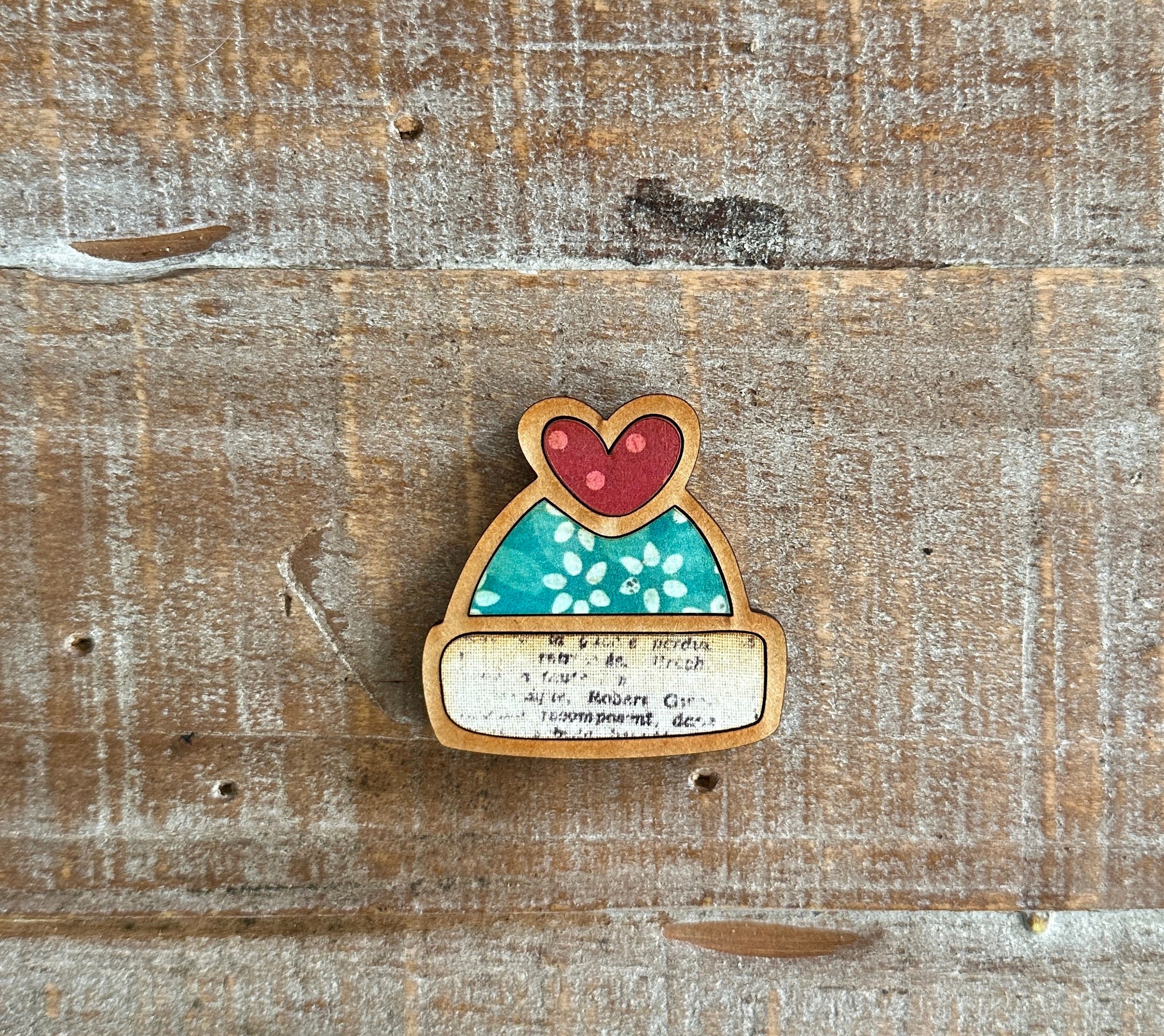 Whimsical Wood Winter Magnet Collection, Winter Magnet, Snow Magnet ...