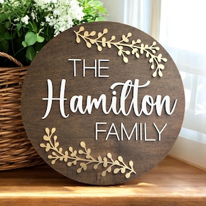 Family Name Sign, Family Home Sign, Housewarming Sign, Last Name Wood Sign, Custom Wood Sign, New Home Sign, Wedding Gift, Anniversary Gift