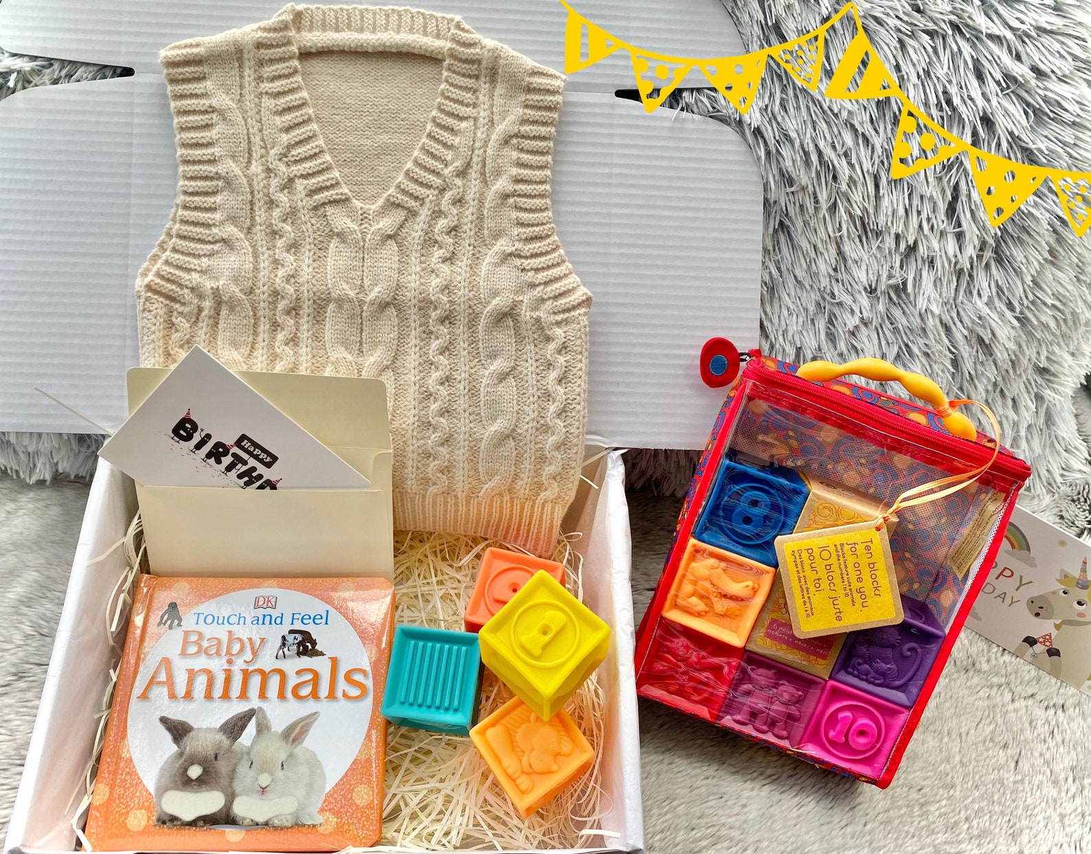 1st Birthday gift box hamper Toddler birthday gift Kids Etsy