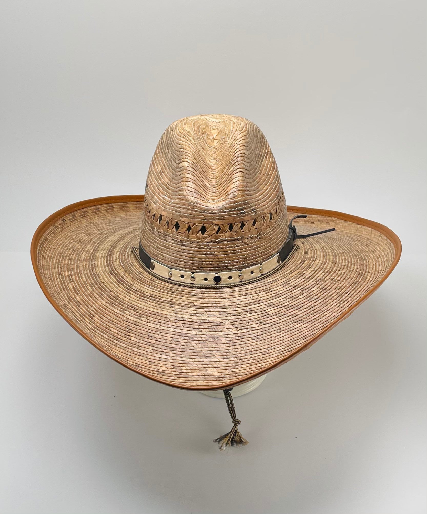 Gus Straw Hat overall size 18 x 17 ventilated light and Etsy