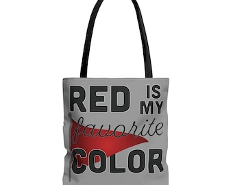 Bandera Roja El rojo es mi bolso de mano de color favorito Ick Dating Bandera Roja Regalo de humor