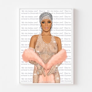 Rihanna Swarovski Crystals Dress ...