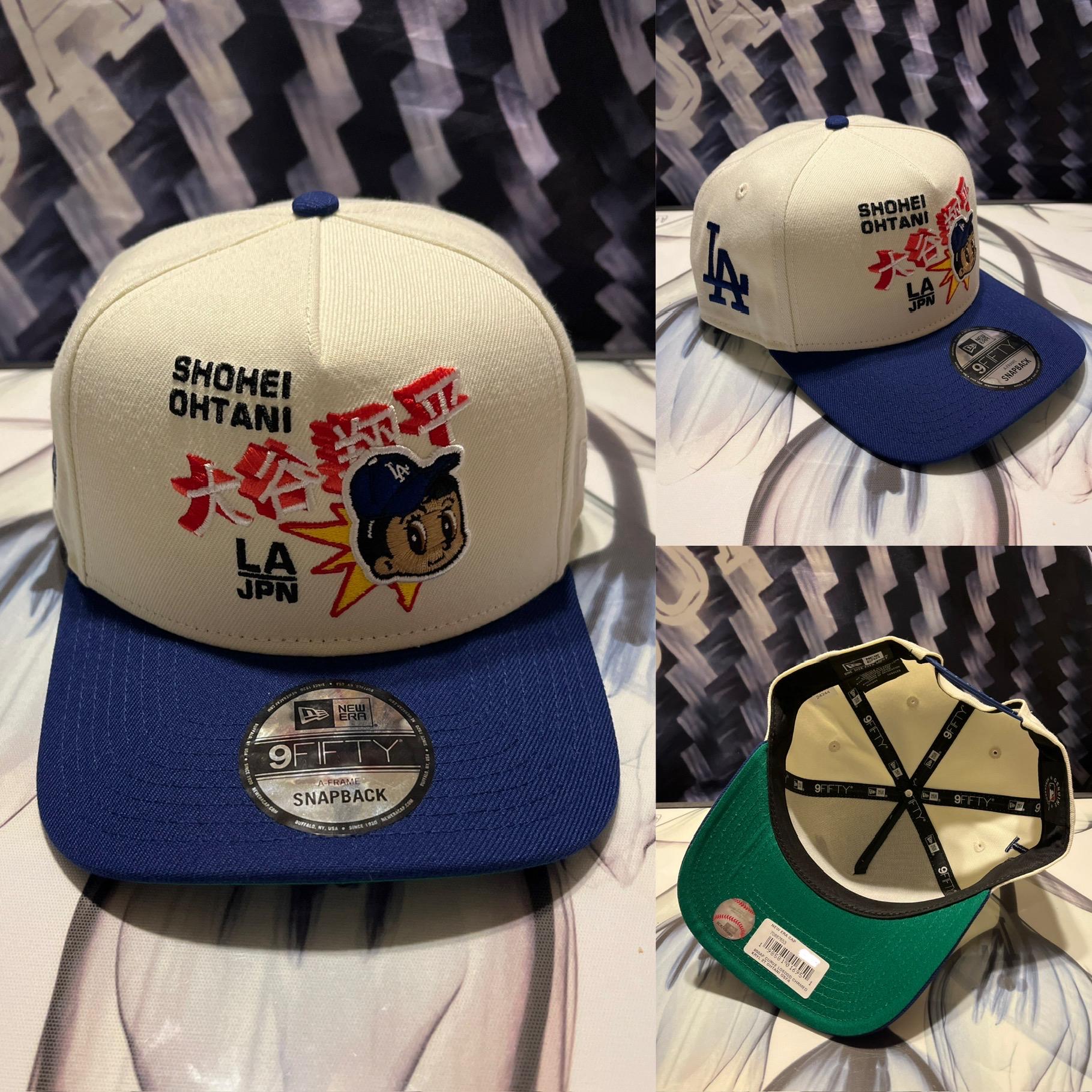 Shohei Ohtani Los Angeles Dodgers 9FIFTY Curve A-frame