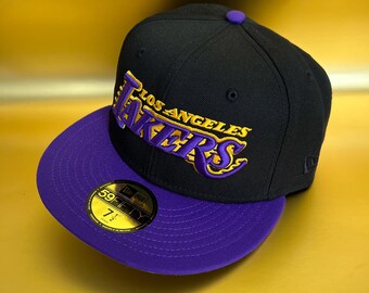 Los Angeles Lakers Two Tone 59fifty New Era Fitted - Etsy