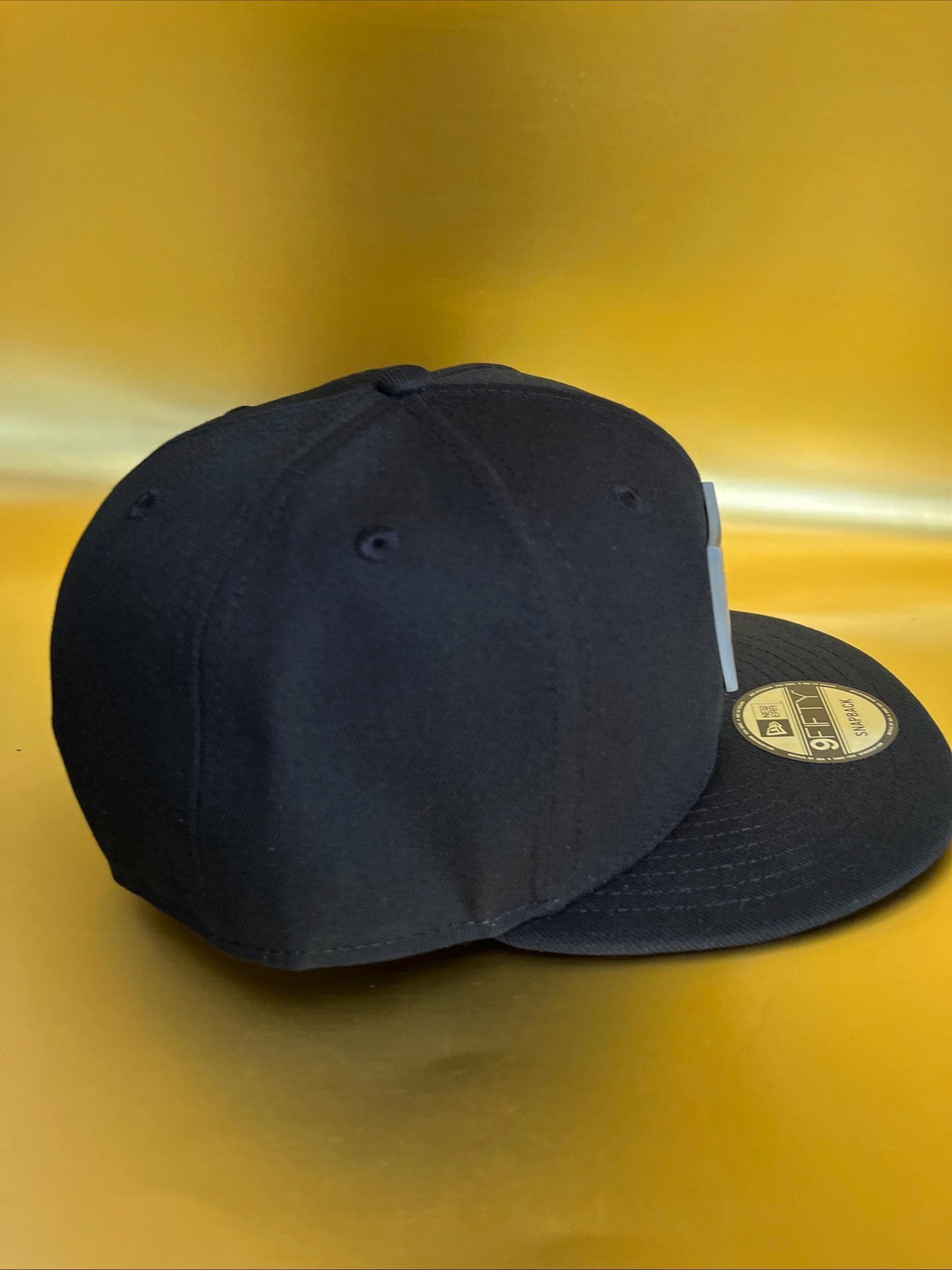 Rare Pewter Shield Las Vegas Raiders Black New Era 9fifty OSFM