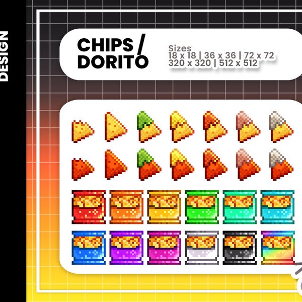 Nacho Emotes Twitch Etsy