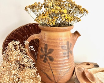 Handmade pottery teapot