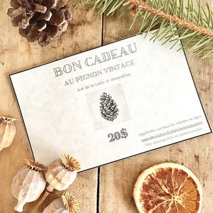 Bon cadeau Au Pignon Vintage