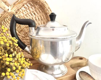 English silver plated teapot