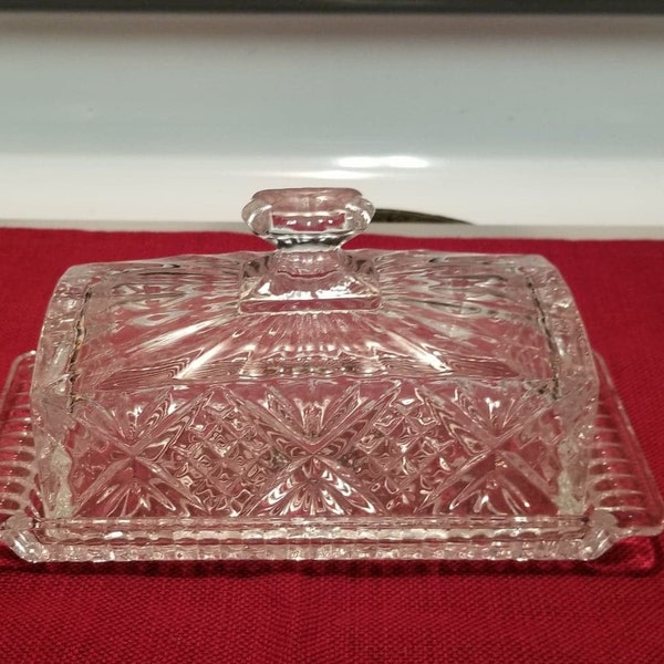 Shop Crystal Butter Dish Etsy
