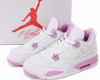 Jordan 4 White Pink Oreo - For Men and Women