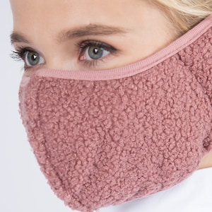 Back In Stock!!! Winter Earmuffs Face Mask Wrap-Band Made in USA, Ready to Ship Black, Gray, Dusty Rose, Pink and Navy.