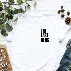 ellie and joel the last of us 2 wallpaper signatures shirt - Limotees