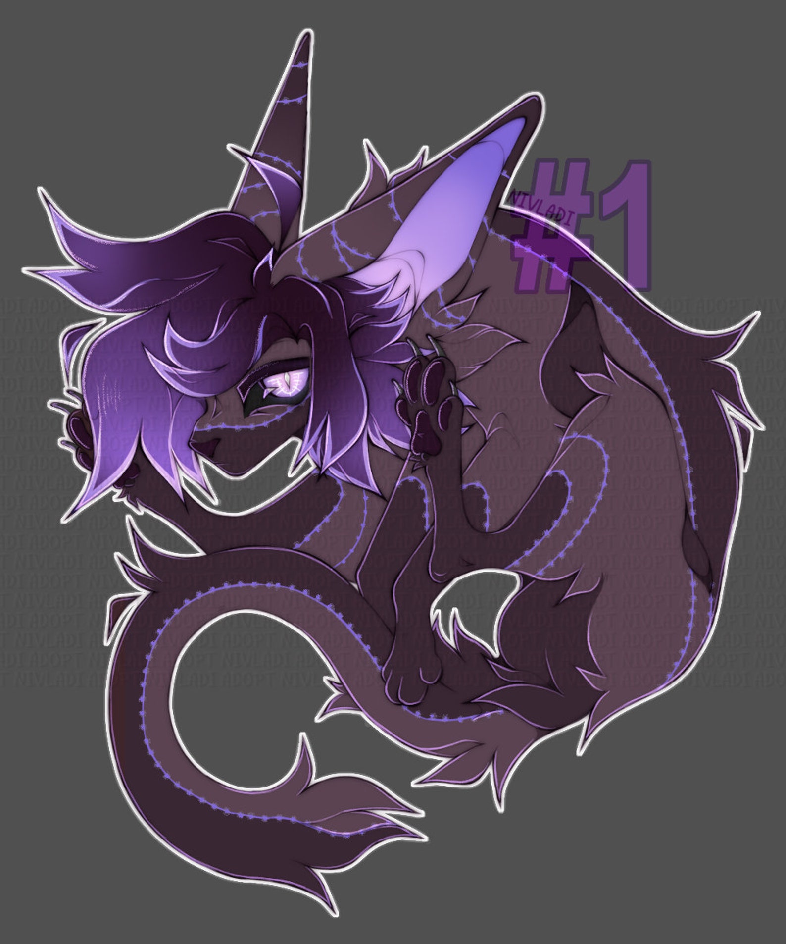 Madness Cats adopt Furry Fursona Feral Etsy