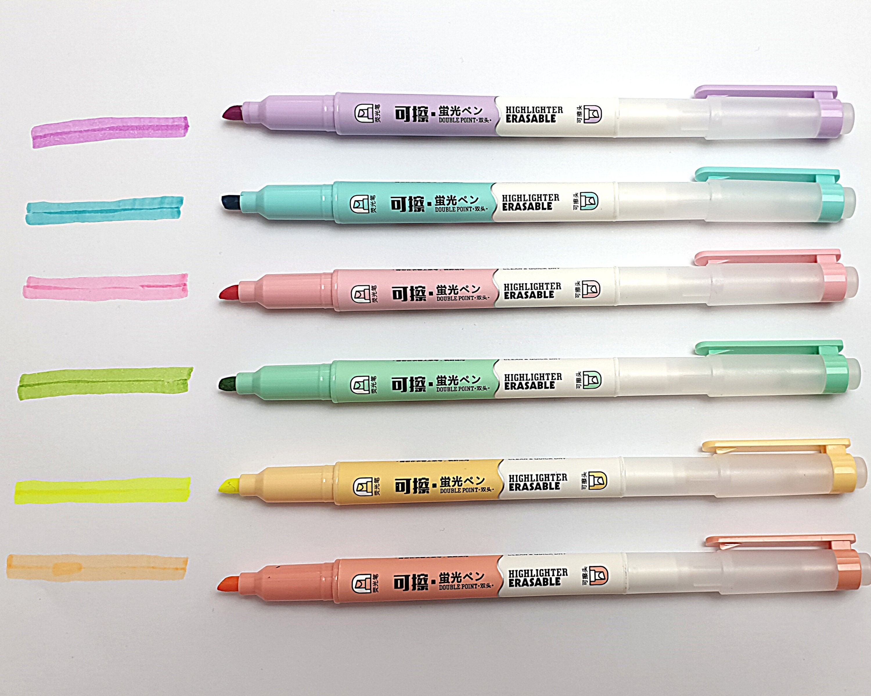 ERASABLE HIGHLIGHTERS 6 Pk Etsy