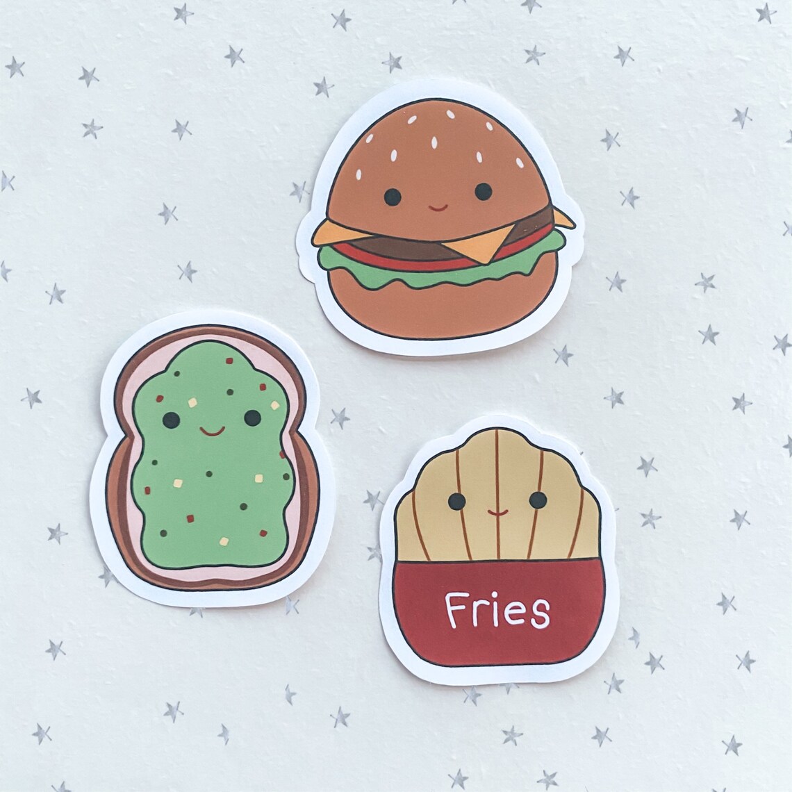Squishmallow Food Stickers Sticker Pack Cute Sticker Etsy