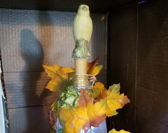 Yellow Bird in Autumn