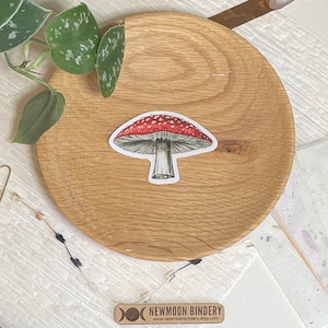 Mushroom vinyl sticker