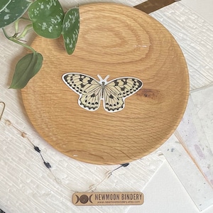 Paper kite butterfly vinyl sticker