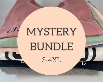 Mystery Bundle | Woman's Mystery Gift | Surprise Gift Box | Mystery Clothing + More | Mystery T-Shirt / Sweatshirt | Mystery Package | Gift