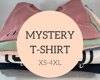 Mystery T-Shirt | Woman's Mystery Gift | Surprise Clothing Gift | Surprise Clothing Product | Short Sleeve T-Shirt | Mystery Package | Gift