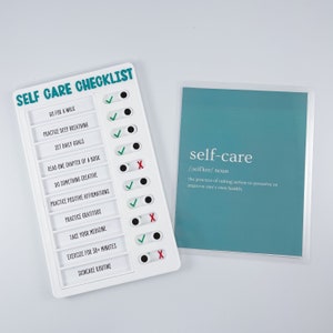 Lista kontrolna samoopieki | Interaktywna lista kontrolna | Przypomnienia o samoopiece | Personalizowana lista kontrolna samoopieki | Prezent | Lista wymienna | Mentalna
