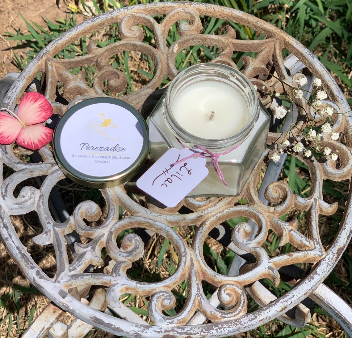 Beeswax Candles Beeswax Coconut Oil Blend Multiple Scents Etsy