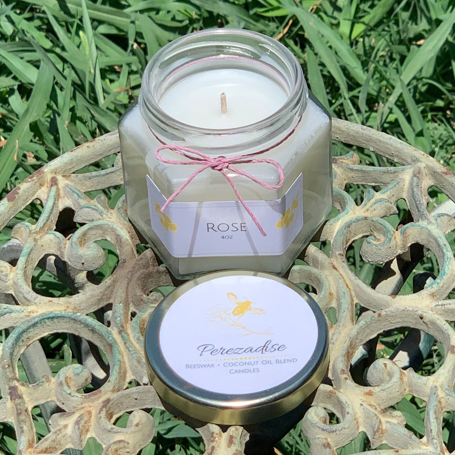 Beeswax Candles Beeswax Coconut Oil Blend Multiple Scents Etsy